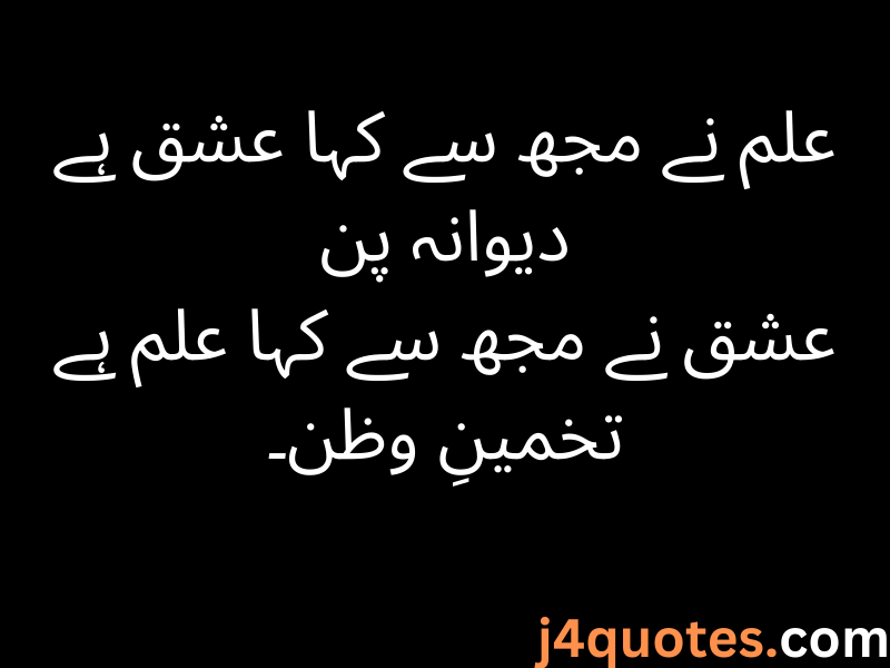  Allama Iqbal Quotes/Poetry in Urdu