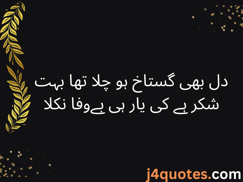 Best Sad Quotes in Urdu