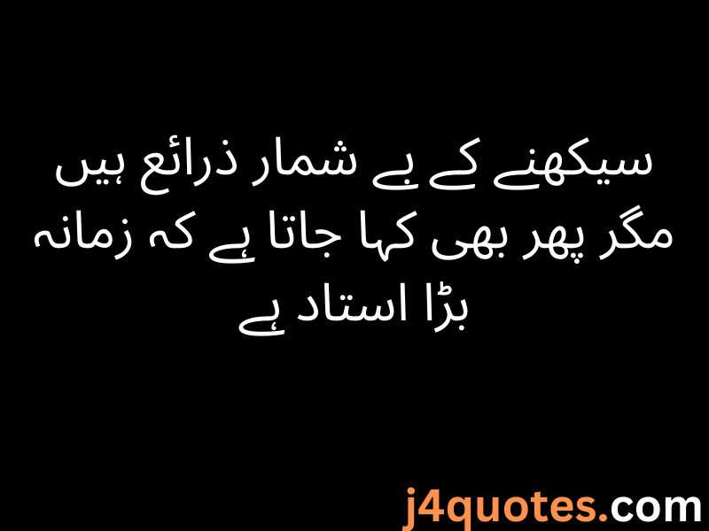 Top 20 Life Quotes in Urdu 