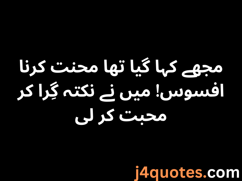 One Line Urdu Quotes